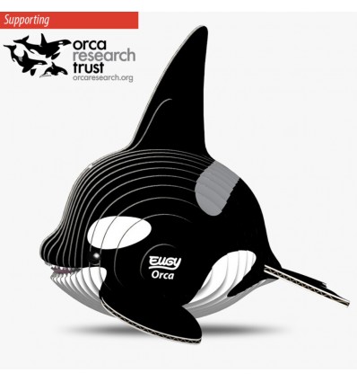 Eugy puzzle Orque 3D en carton