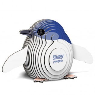 Eugy puzzle Manchot 3D en carton