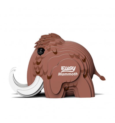 Eugy puzzle Mammouth 3D en carton