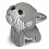Eugy puzzle Loup 3D en carton