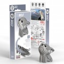Eugy puzzle Loup 3D en carton