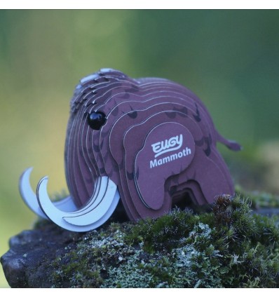 Eugy puzzle Mammouth 3D en carton