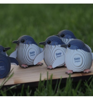 Eugy puzzle Manchot 3D en carton