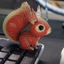 Eugy puzzle Ecureuil 3D en carton