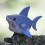 Eugy puzzle Requin 3D en carton