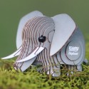 Eugy puzzle Eléphant 3D en carton