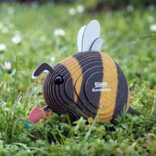 Eugy puzzle Bourdon 3D en carton