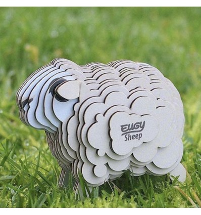 Eugy puzzle Mouton 3D en carton
