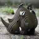 Eugy puzzle Rhinocéros 3D en carton