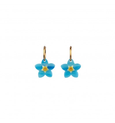 Boucles d'oreilles "Myosotis" - Coucou Suzette