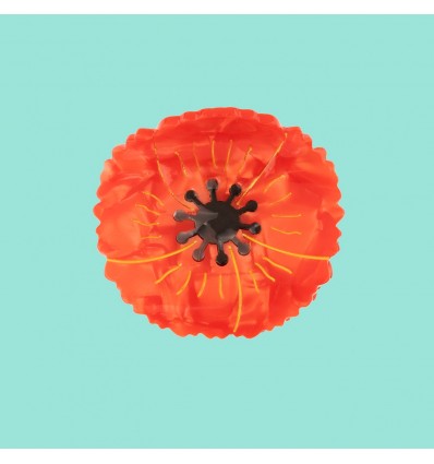 Pince à cheveux Coquelicot - Coucou Suzette