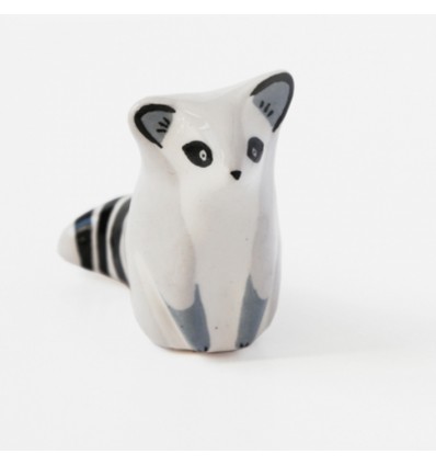 Raton laveur en céramique - Dodo Toucan