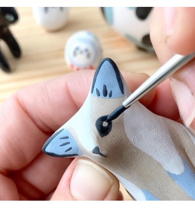 Raton laveur en céramique - Dodo Toucan