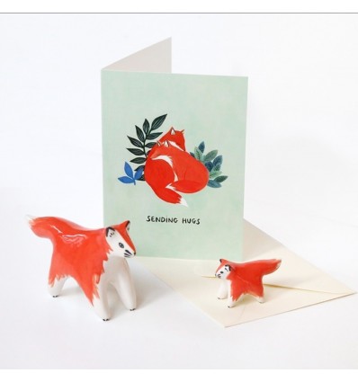 Renard en céramique - Dodo Toucan