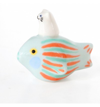 Poisson chat en céramique - Dodo Toucan