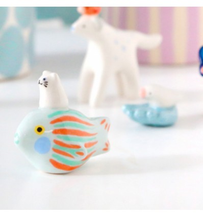 Poisson chat en céramique - Dodo Toucan