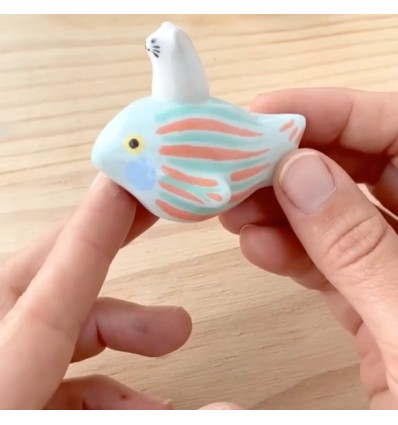 Poisson chat en céramique - Dodo Toucan