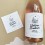 Etiquette annonce grossesse Tonton - Pamela Loops