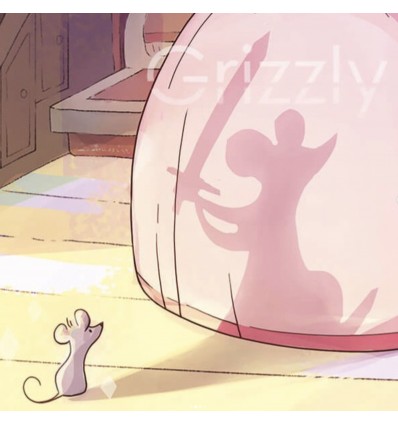 Affiche Princesse 30 x 40 cm - Grizzly Art