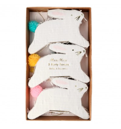 Set de 3 lapins surprises - Meri Meri