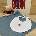 Duo de bavoirs naissance Coeur - BB&CO
