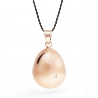 Bola de grossesse Egg Or Rose - Cache Coeur