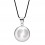 Bola de grossesse Babyfeet diamant Rhodium - Cache Coeur