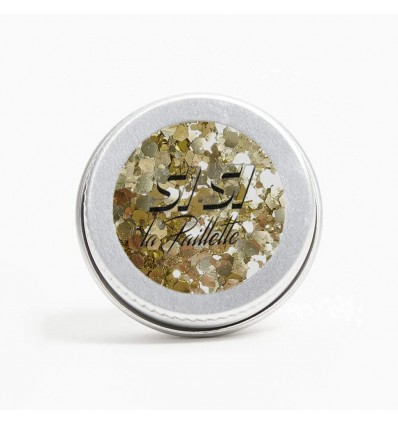 Paillettes bio Parachute doré - Sisi La Paillette