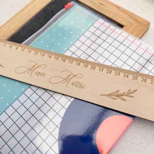 Règle en bois Merci Maître - Artyfetes 2