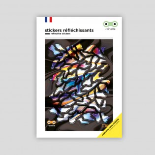 Stickers réfléchissant Camouflage - Rainette