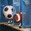 Peluche Amuseable ballon de football américain - Jellycat