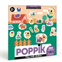 Mes 100 premiers stickers Bébés Animaux - Poppik