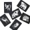 Cartes noir et blanc animaux de la forêt - Wee Gallery