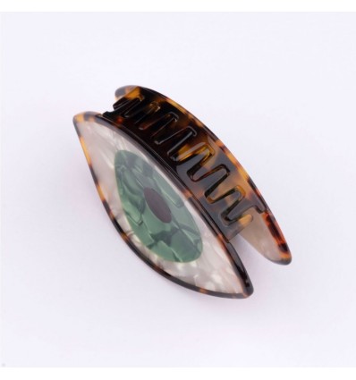 Pince à cheveux Oeil Vert - Coucou Suzette