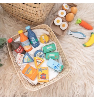 Cuisse de poulet en bois