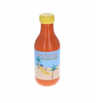 Bouteille en bois "Tropicool"