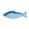 Poisson en bois