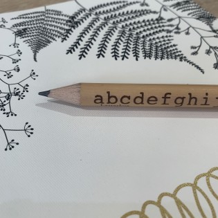 Crayon à papier Alphabet - Cavallini
