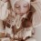 Doudou Lapin marron salopette blanche - Main Sauvage
