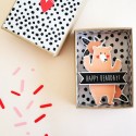 Boite à message "Happy Bearday" - Pamela Loops
