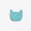 Pin's chat turquoise à paillette - Barnabé aime le café