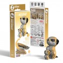 Eugy puzzle Mangouste 3D en carton