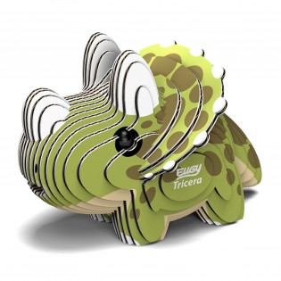 Eugy puzzle Triceratops 3D en carton
