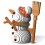 Eugy puzzle Bonhomme de neige 3D en carton