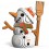 Eugy puzzle Bonhomme de neige 3D en carton