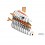 Eugy puzzle Bonhomme de neige 3D en carton