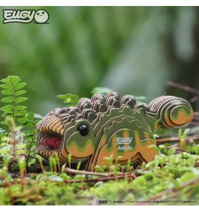 Eugy puzzle Ankylo 3D en carton