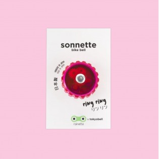 Sonnette de vélo Rose - Rainette