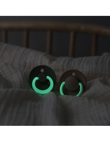 Tétine Colour Glow Bibs Taille 2 - Blush Glow