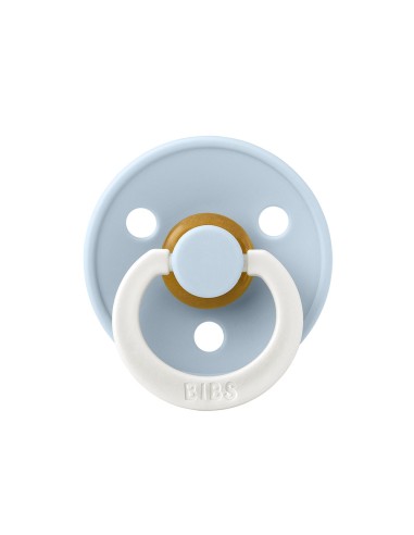 Tétine Colour Glow Bibs Taille 2 - Baby Blue Glow